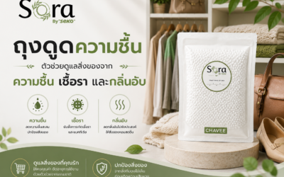 ถุงดูดความชื้น ตัวช่วยดูแลสิ่งของจากความชื้น เชื้อรา และกลิ่นอับ