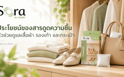 ประโยชน์ของสารดูดความชื้น ตัวช่วยดูแลเสื้อผ้า รองเท้า และกระเป๋า